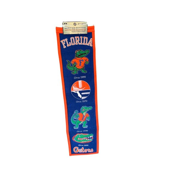 Florida Gators NCAA Winning Streak Embroidered Heritage Pennant! - Picture 1 of 6